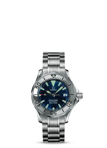 Omega Seamaster Diver 300M Quartz 28 Stainless Steel / Electric Blue / Bracelet
